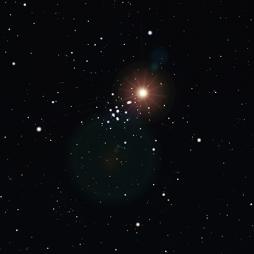 Mars in der Praesepe