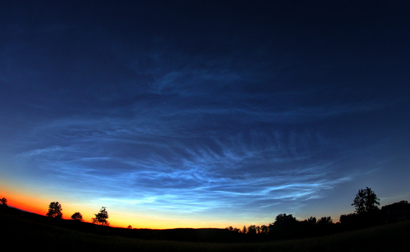 Nachtleuchtende Wolken, 5. 7. 2020, Wien
