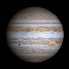 Jupiter, aufgenommen von der Raumsonde Cassini. Credit NASA/JPL.
