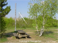 Frühlings-Tagundnachtgleiche im Sterngarten