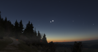 Im Sterngarten: Venus und Jupiter am Morgenhimmel